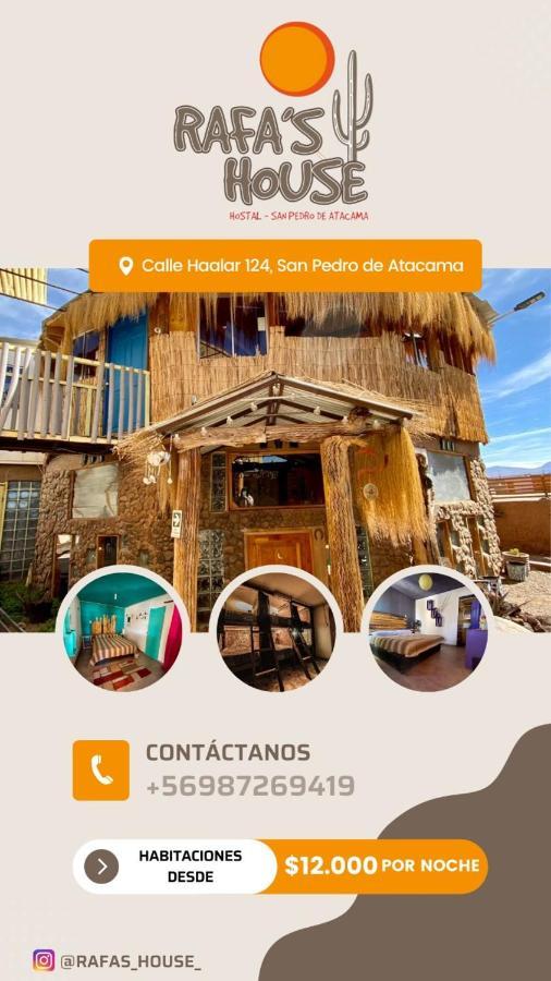Rafa'S House Hostel Сан Педро де Атакама Екстериор снимка
